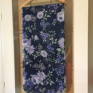 Sheer Blue Fabric Yardage - NEW!